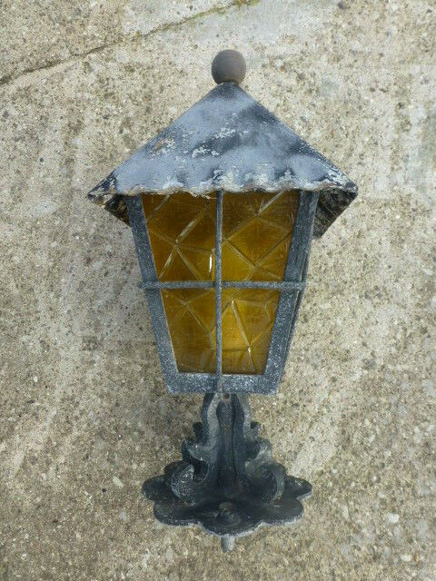 Wrought Iron Lamp for Mast