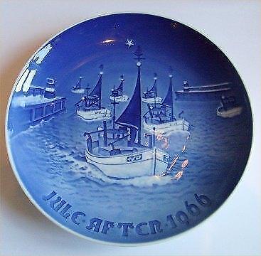 Bing & Grondahl (BG) Christmas Plate from 1966