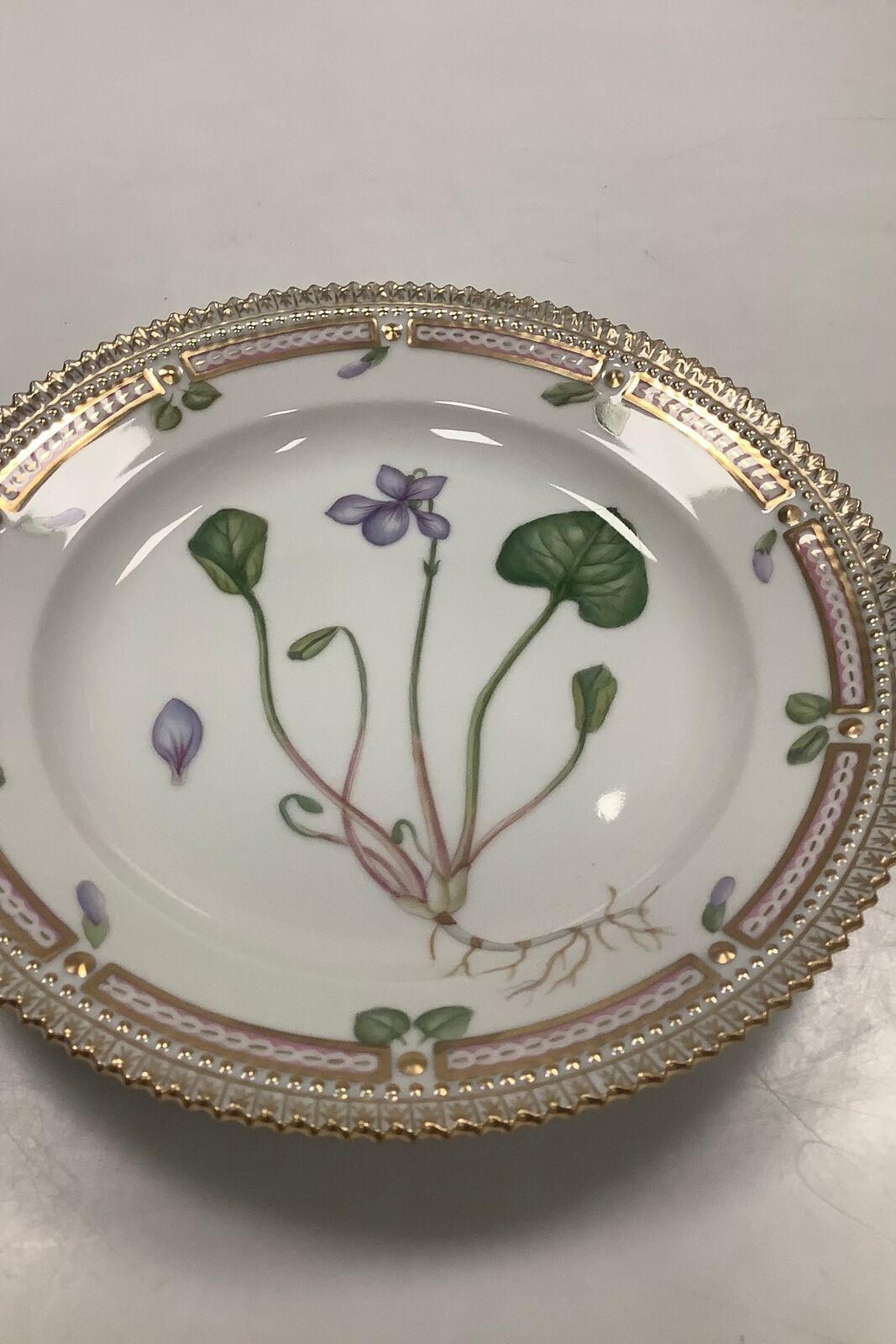 Royal Copenhagen Flora Danica Salad Plate No 20 / 3573