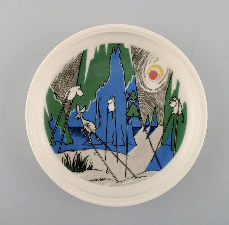 Arabia Finland "Comet in moominland" Porcelain plate with motif from "Moomin"