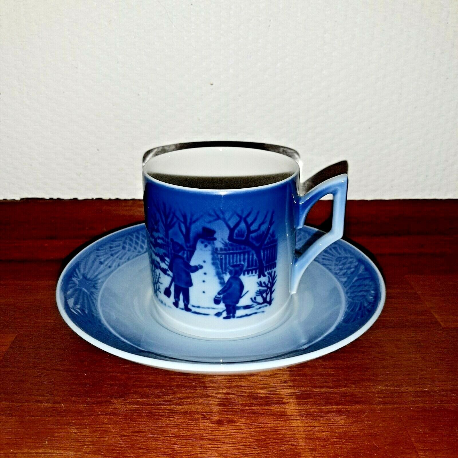 1985 TRIO SET Cup Saucer  Plate CHRISTMAS SERIE by Royal Copenhagen Fact 1