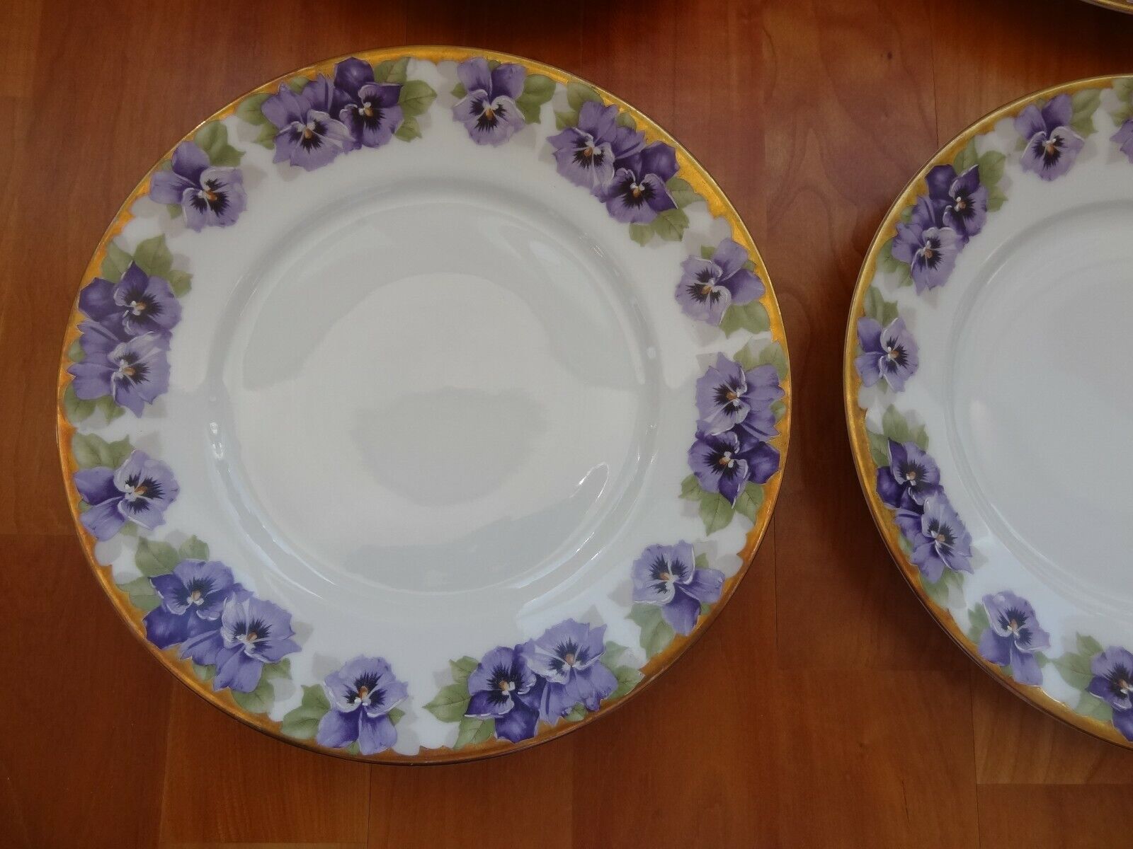 Rosenthal Kronach Bavaria Victoria Luise four plates 215 cm