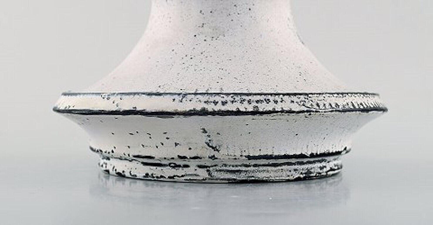 Svend Hammershøi for Kähler Denmark large candle holder in glazed stoneware