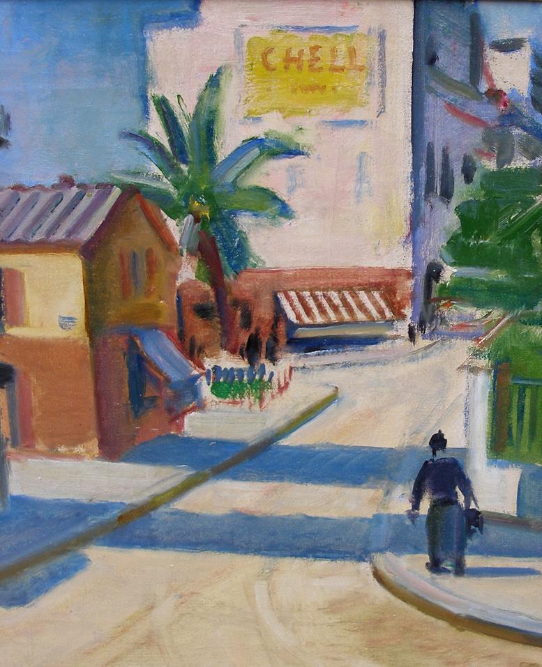 KOHilkier (1885)  A Warm afternoon at Menton French Riviera Dated 1939