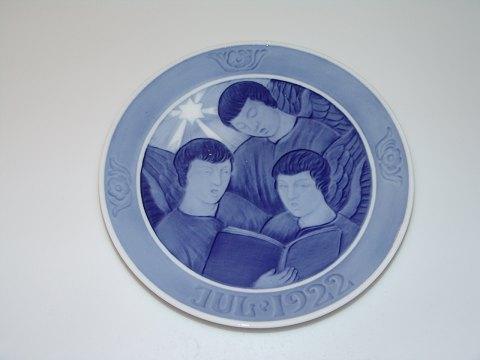 Royal Copenhagen RC Christmas Plate 1922