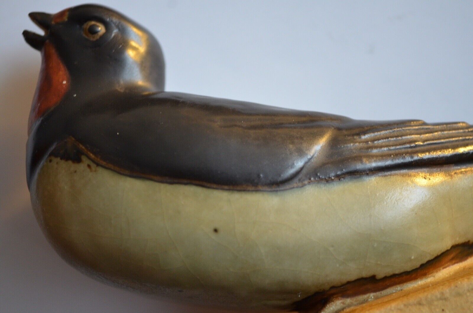 Bing & Grondahl B&G Bird Swallow 7033 Kotto Royal Copenhagen Figurine Stoneware