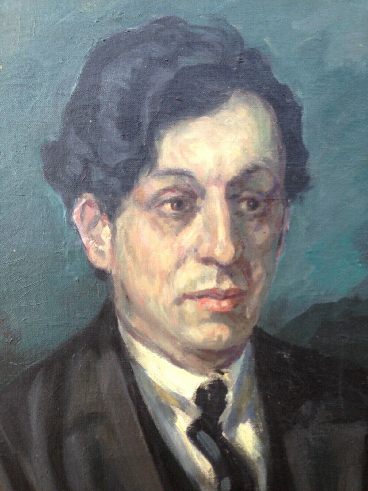 Wilfred Glud (1872-1946): PORTRAIT OF A MAN