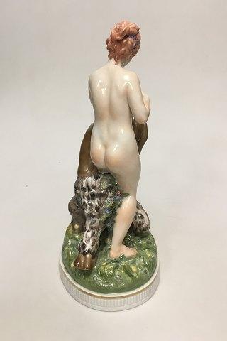 Royal Copenhagen Gerhard Henning "The Handkiss" Overglaze Figurine No 2109