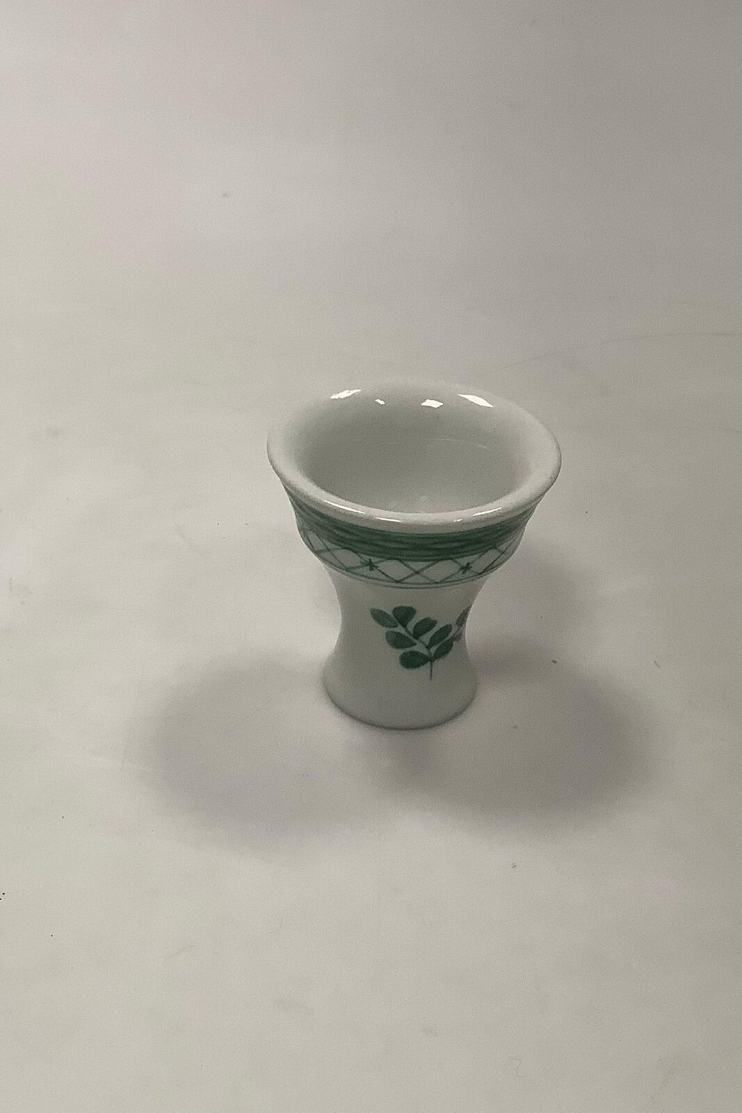 Royal Copenhagen Green Tranquebar Eggcup No 1006