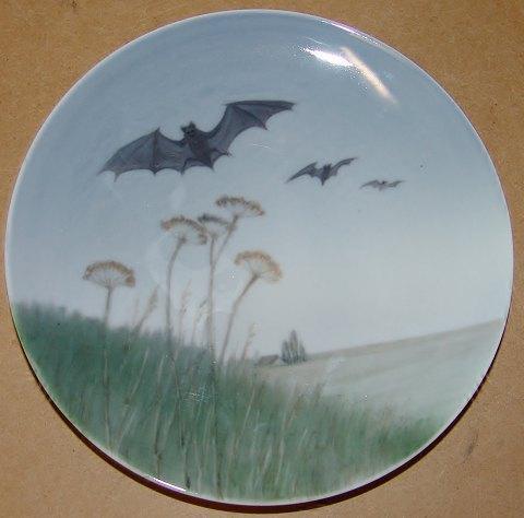 Royal Copenhagen Bat Wall Plate No 1359/1120