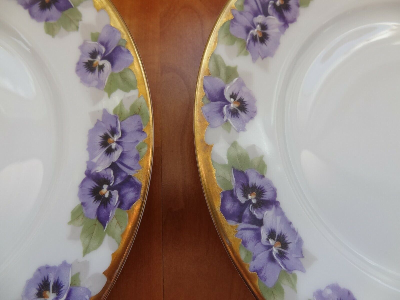 Rosenthal Kronach Bavaria Victoria Luise four plates 215 cm