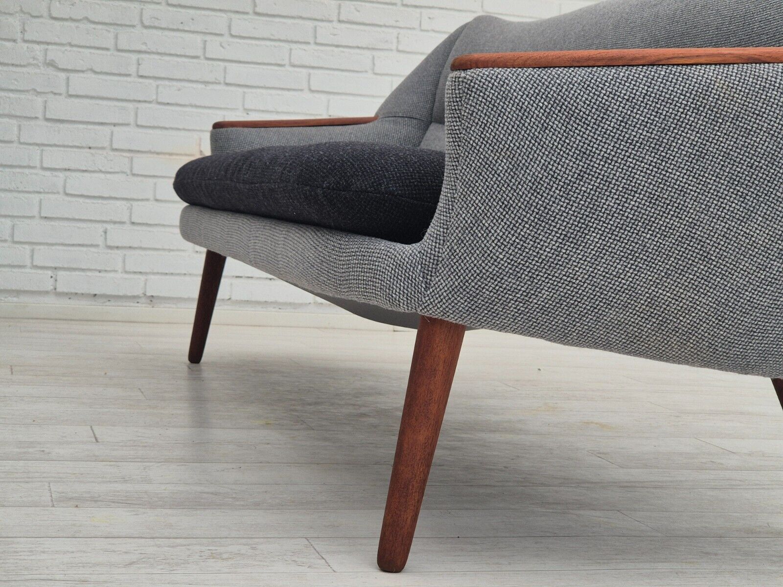 1960s Danish sofa by Kurt Østervig model 58 completely reupholstered