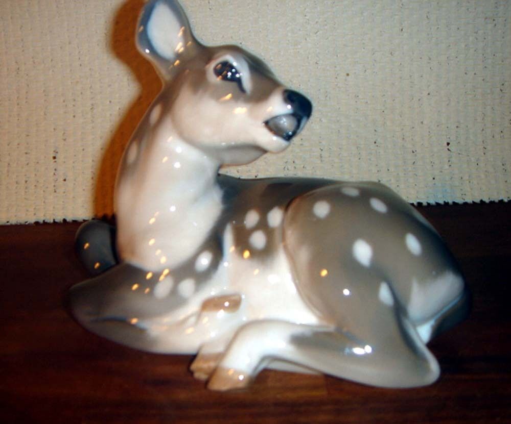 FAWN by KNUD KYHN for ROYAL COPENHAGEN # 2609 Fact FIRST & VERY sweet