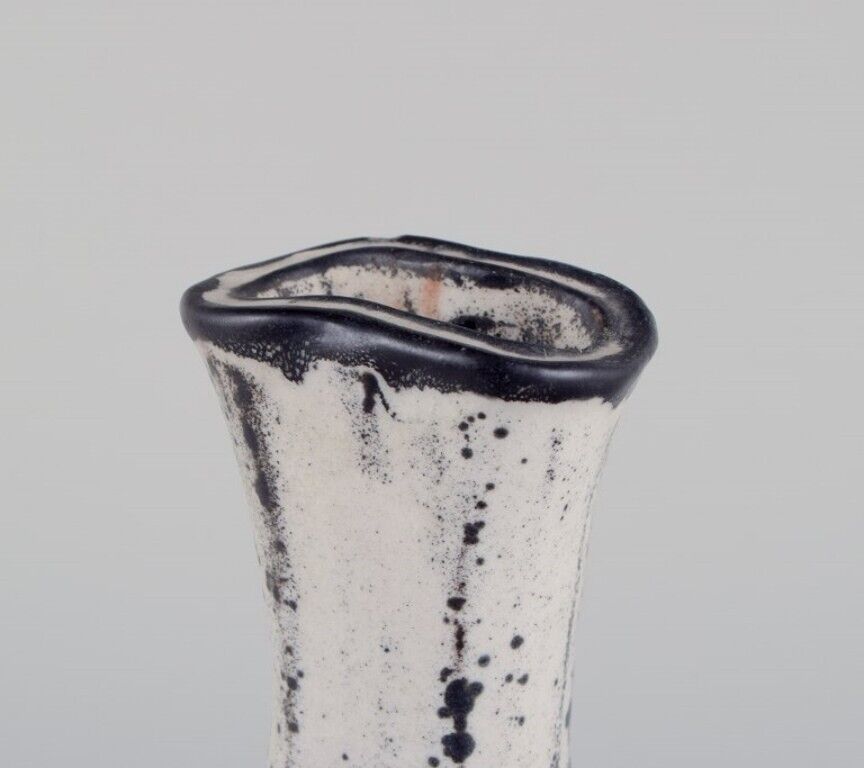 Svend Hammershøi for Kähler Ceramic vase with a narrow neck 1930s