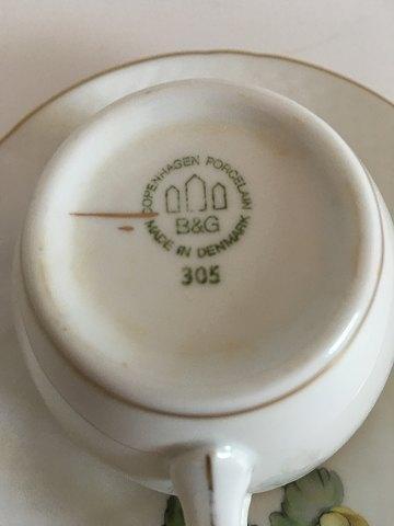 Bing  Grondahl Eranthis Coffee Cup and Saucer No 305