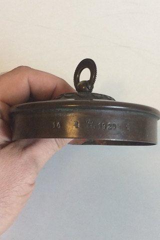 Royal Copenhagen Lid of Bronze