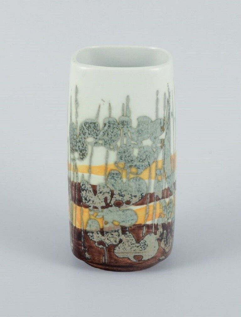 Ivan Weiss for Royal Copenhagen vase and bowl in faience 1975-1984