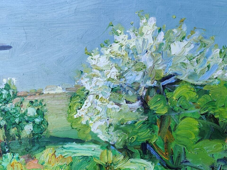 Christian Pedersen-Bellinge 1897-1984: Spring Mood Dated 1940