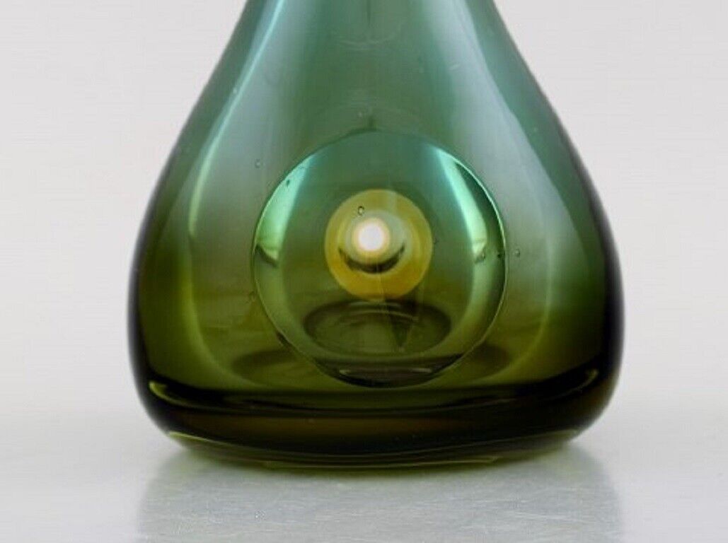 MONA MORALES (1908-1999) for Kosta Boda "Ventana" vase in mouth-blown art glass