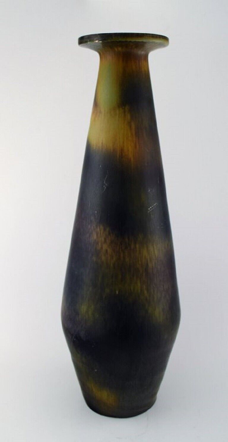 Huge Rörstrand floor vase in ceramics by Gunnar Nylund