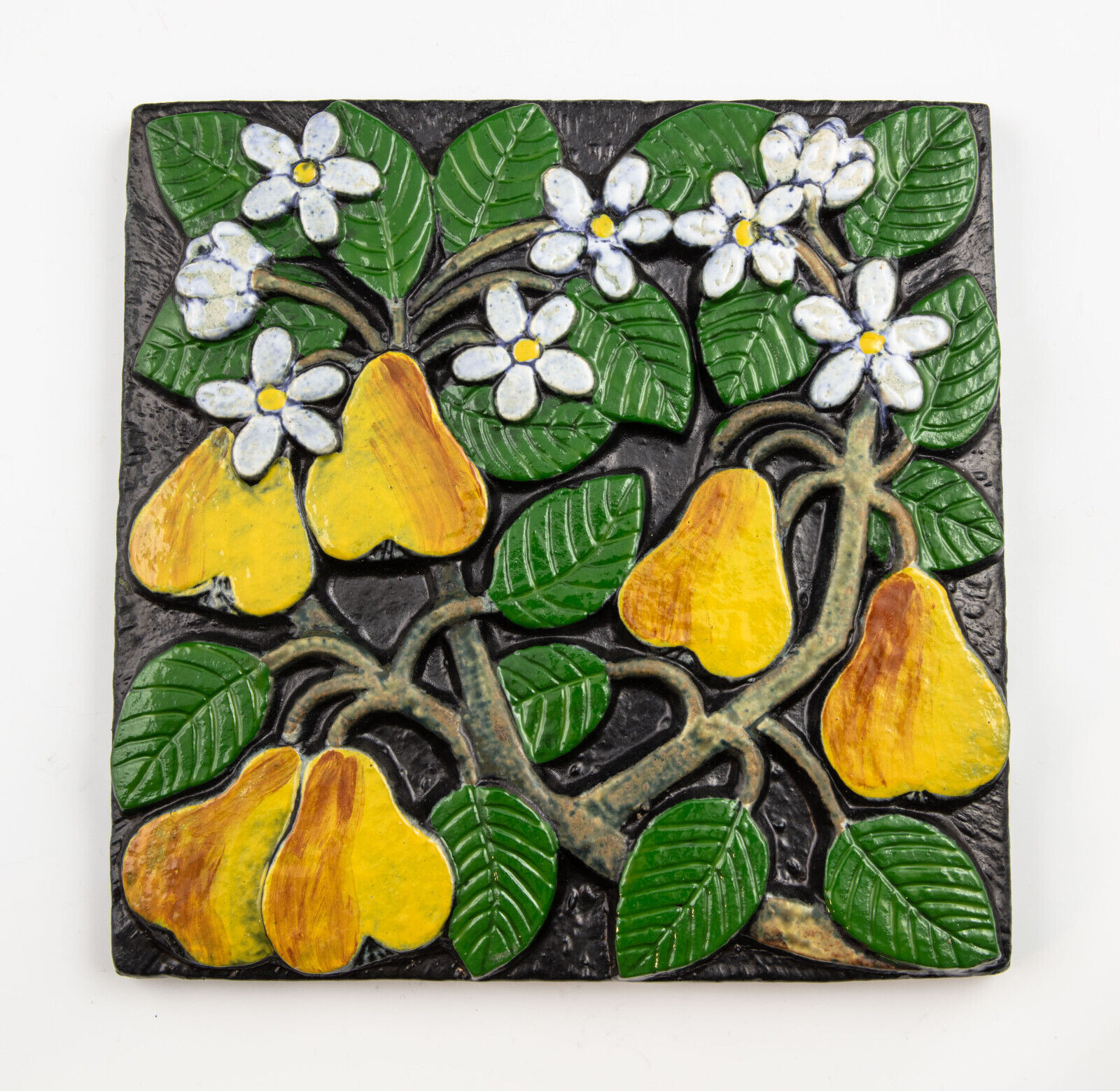 Pears - Pomona - Wall Tile - Lisa Larson - Gustavsberg - Sweden Swedish