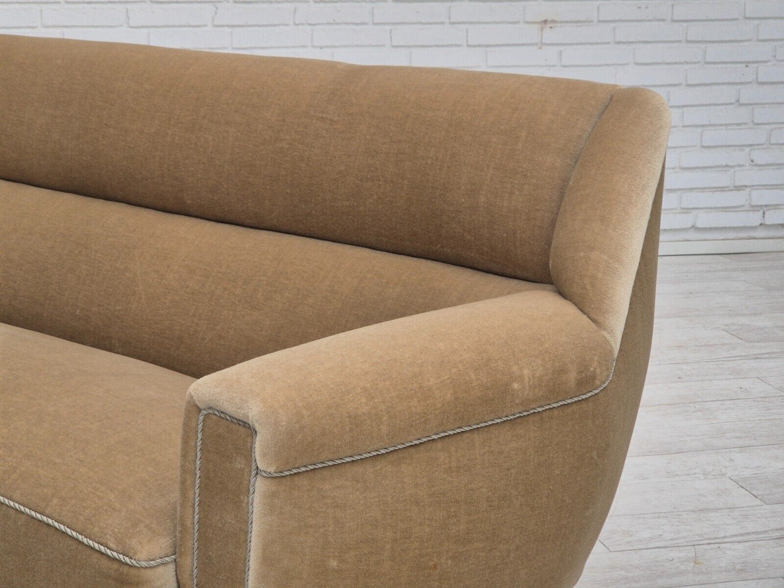 1960s Danish design by Kurt Østervig for Rolschau Møbler 3 seater sofa