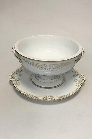 Royal Copenhagen Patttern No 117 Art Nouveau with Gold decoration Tureen with