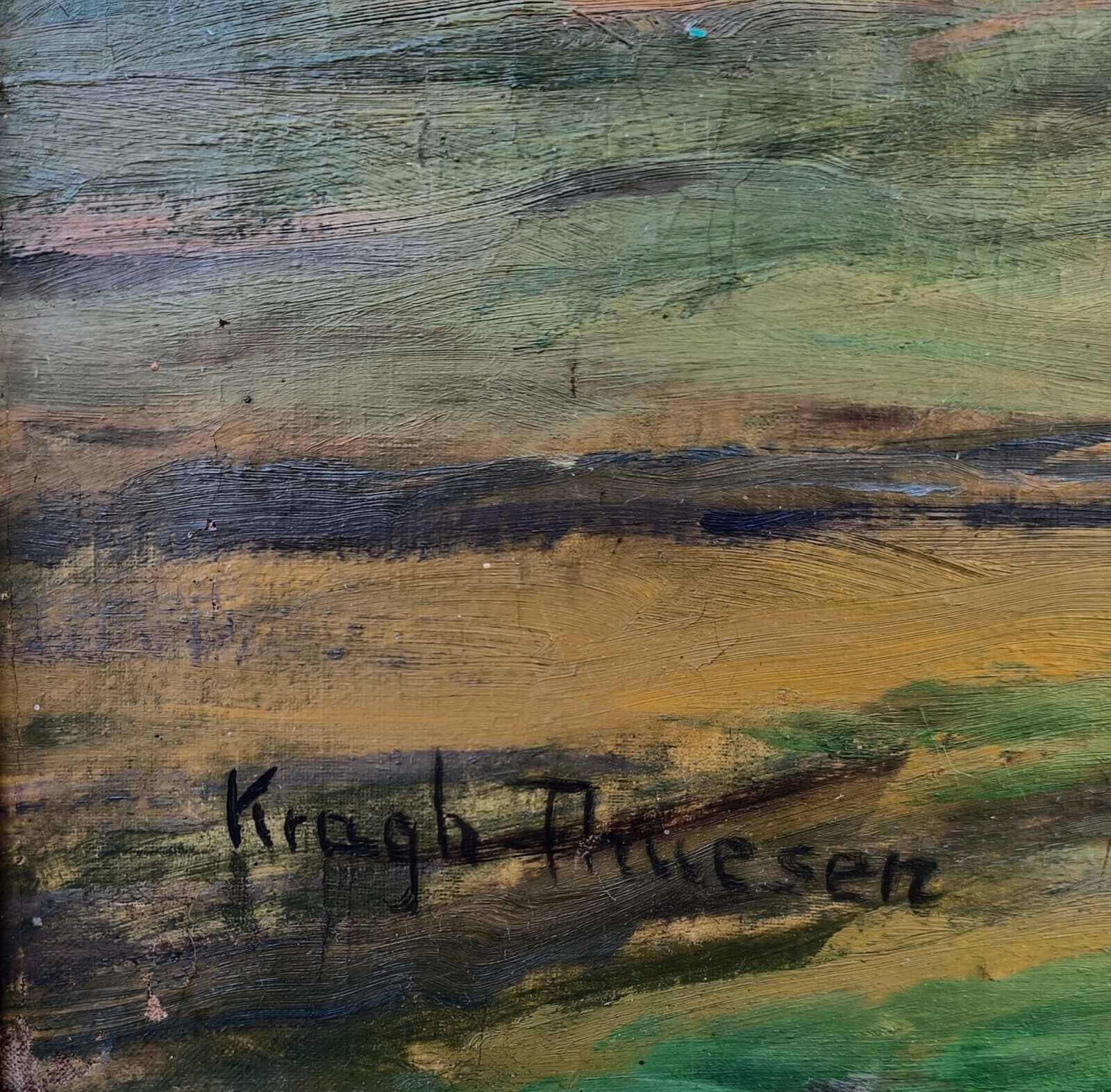 Kragh Thuesen: BURIAL MOUND IN THE FOREST