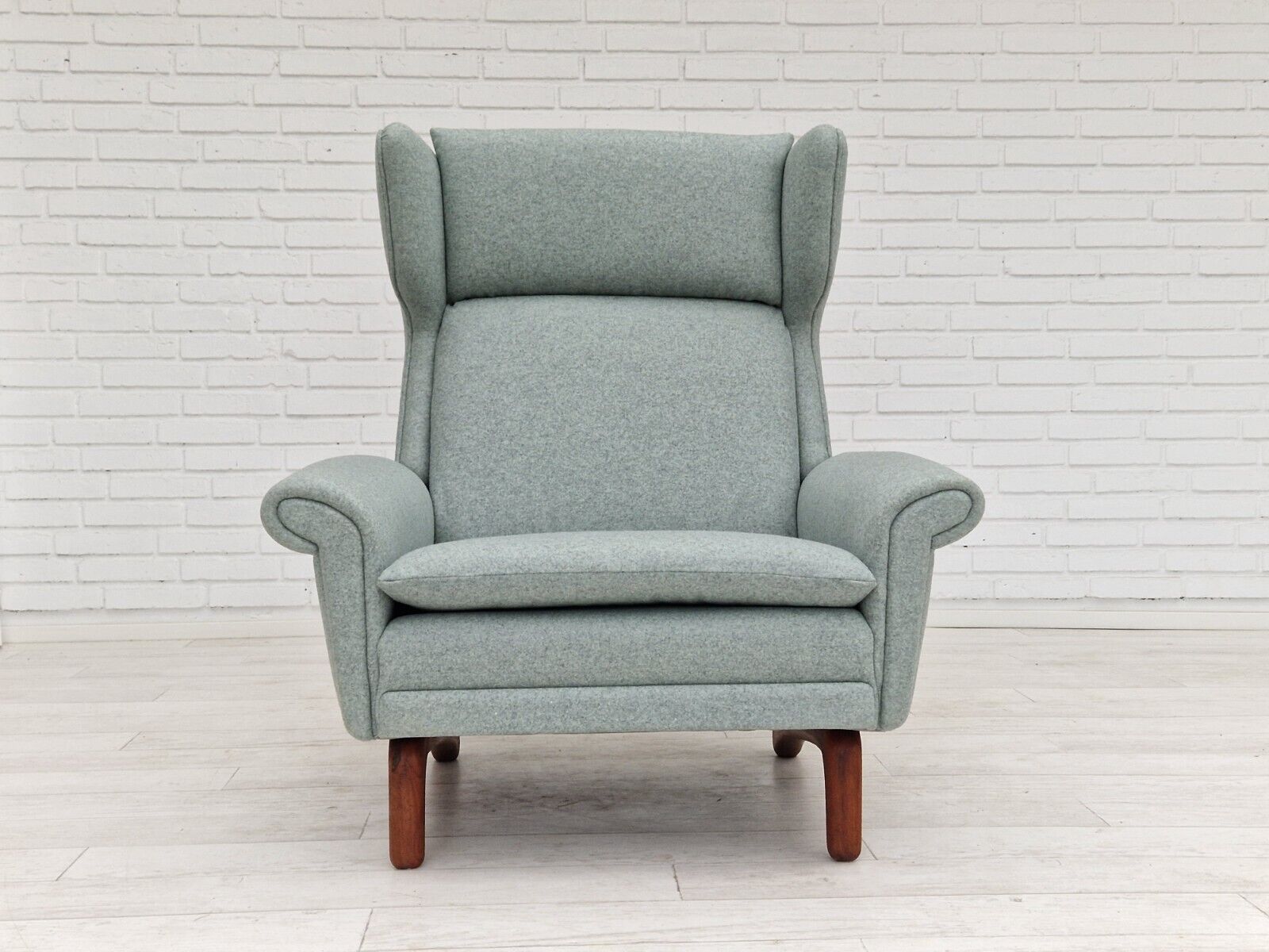 1970s Danish design by Aage Christiansen for Eran Møbler restored armchair