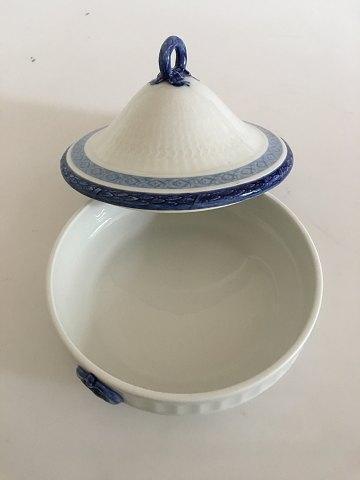 Royal Copenhagen Blue Fan Lidded Dish No 11503