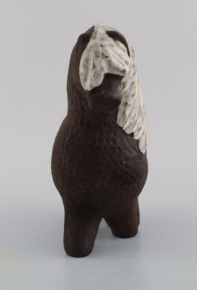 Karl Erik Iwar (1920-2006) for Nittsjö Horse in glazed stoneware 1960s