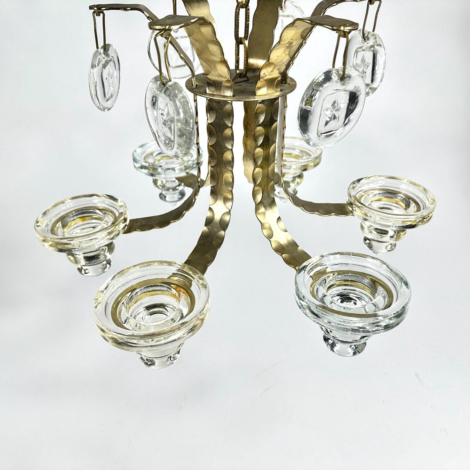 Chandelier Boda by Bertil Vallien / Erik Hoglund wrought iron handmade