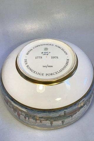 Royal Copenhagen Commemorative  Bowl 1775-1975