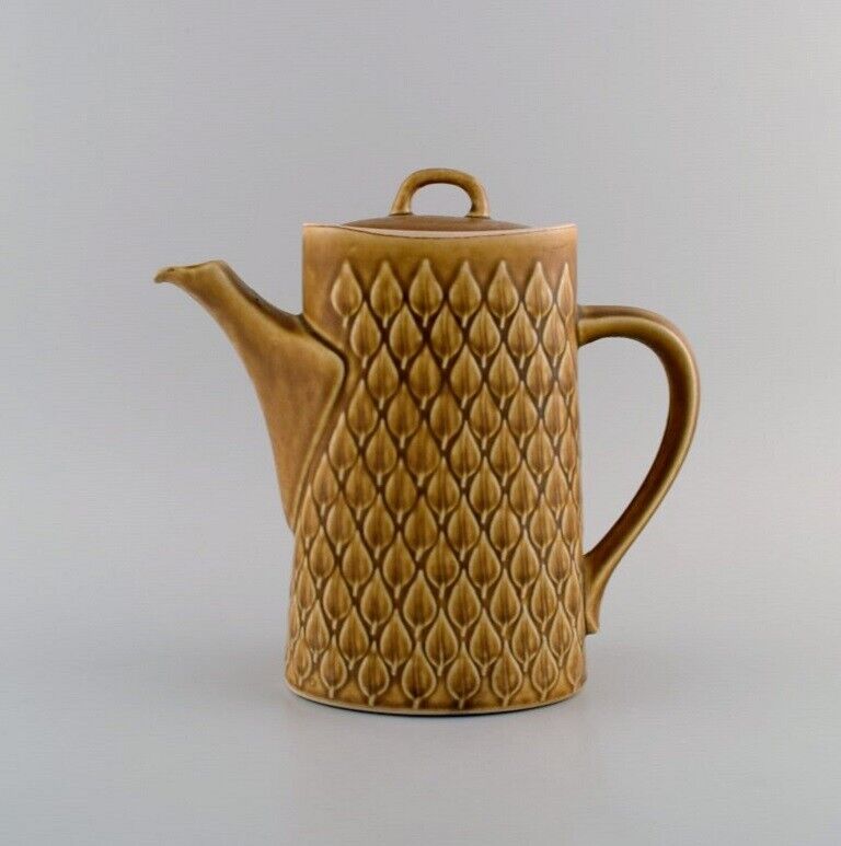 Jens H Quistgaard (1919-2008) for Bing  Grøndahl Relief coffee pot