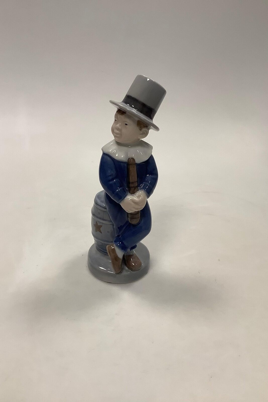 Royal Copenhagen Figure Boy with Barrel Monthly Figure February No 4524