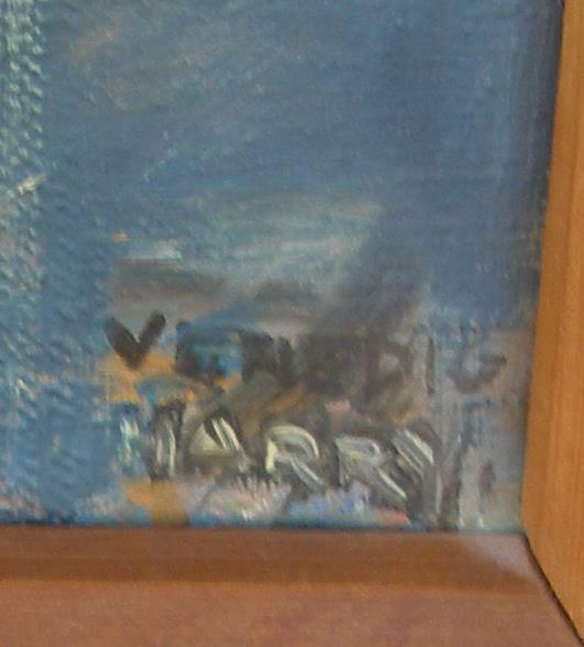 Fine Close Up View Of St Mark`s Basilica Venice Italy 1940s Signed