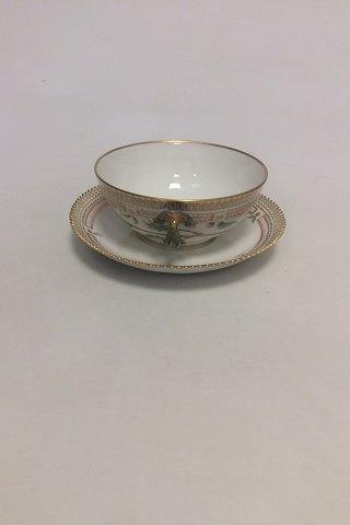 Royal Copenhagen Flora Danica Bouillon Cup with saucer No 20/3612