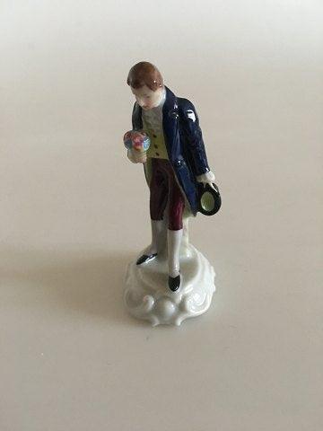 Rosenthal Miniature Figurine of Gentleman with Flowers