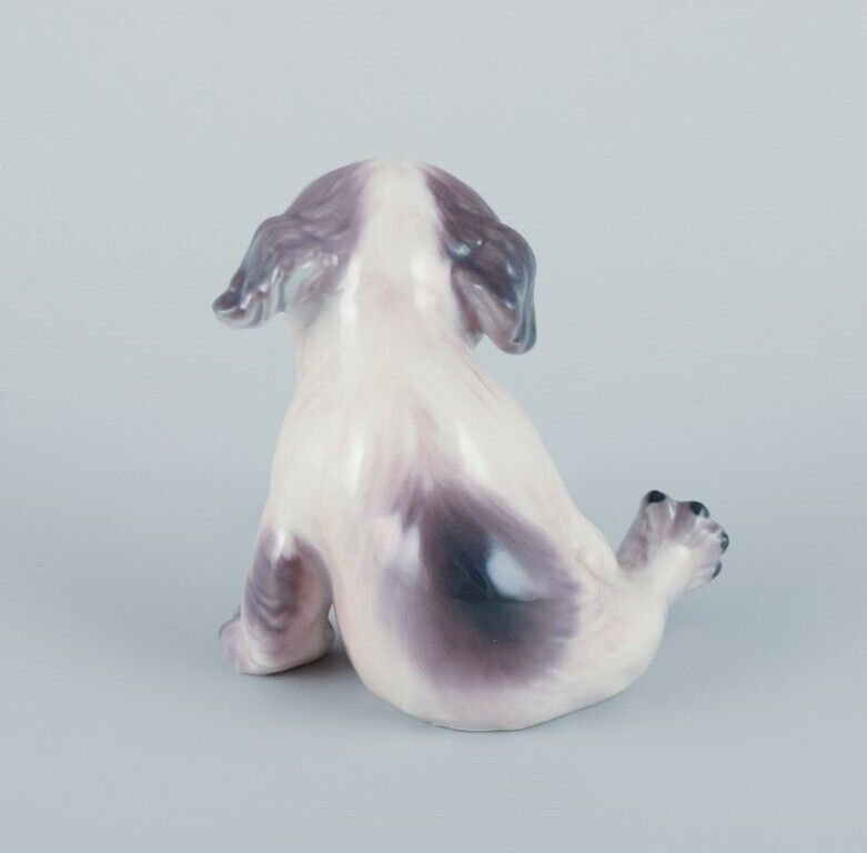 Dahl Jensen porcelain figurine of a Pekingese puppy  Ca 1930