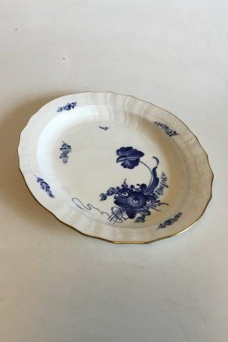 Royal Copenhagen Blue Flower with Gold Ovalt fa Platter No 1556