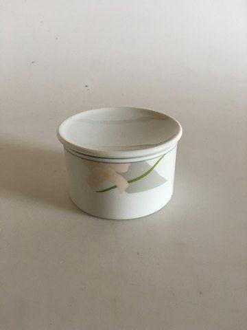 Bing  Grondahl Grey Ochide/Orkide Sugar Bowl No 302