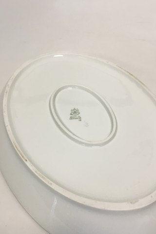 Bing  Grondahl Demeter / White Cornflower Oval Dish No 18