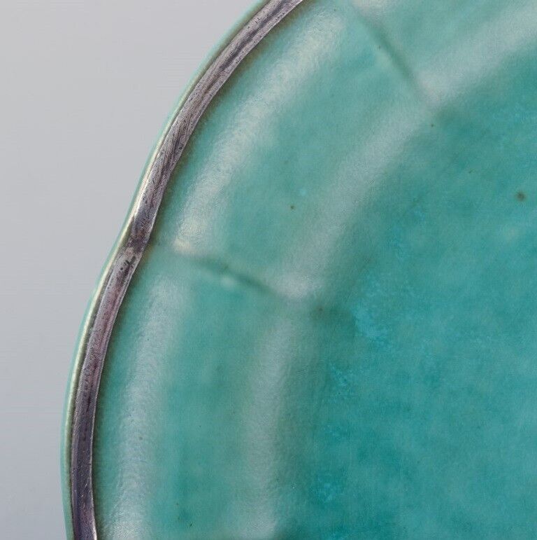 Wilhelm Kåge for Gustavsberg "Argenta" dish in ceramic 1940s