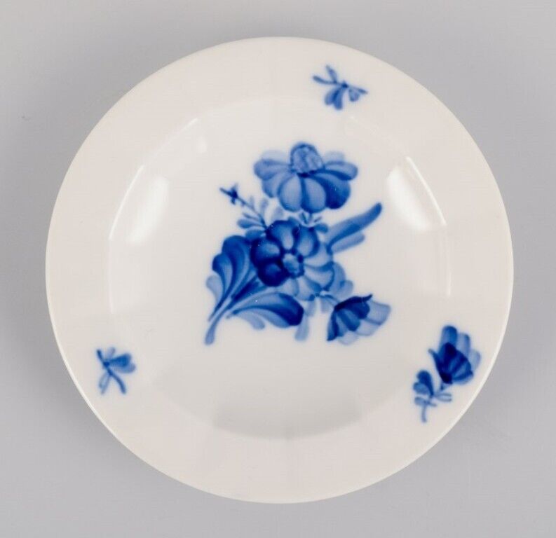 Royal Copenhagen Blue Flower Angular ten caviar bowls in porcelain