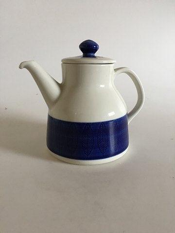 Rorstrand Blue Koka Coffee Pot 136cm