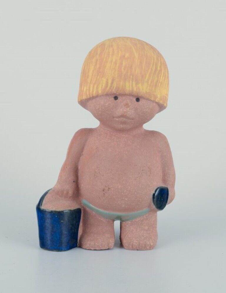 Lisa Larson for Gustavsberg Stoneware figurine "Children of the World" series