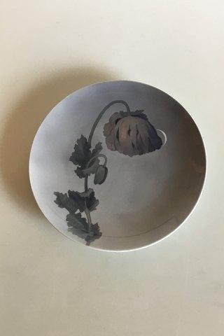 Royal Copenhagen Art Nouveau Motif Plate with Puppy and moonlight No 541/1122