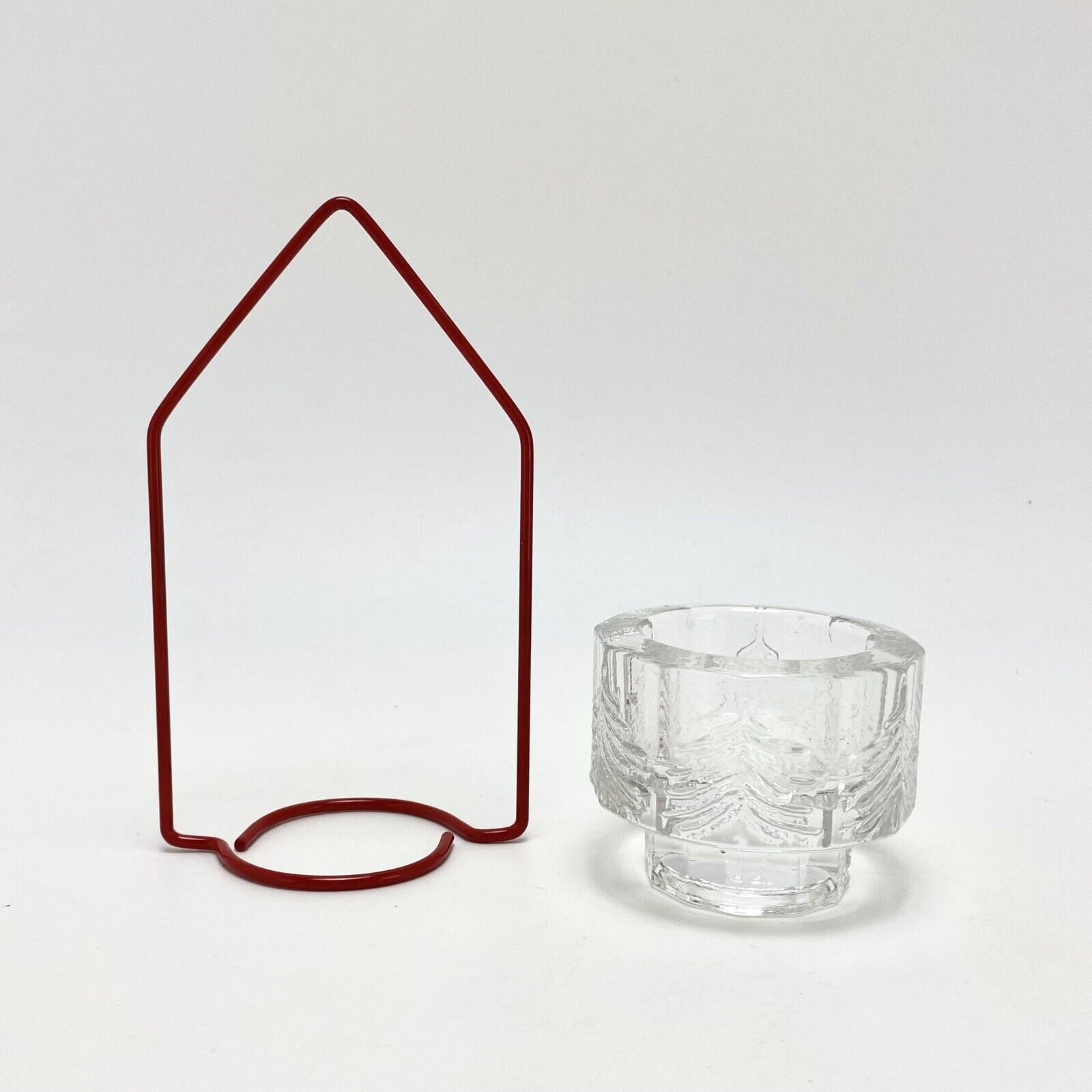 Iittala Finland Hanging Kuusi Glass Votive Tealight Candleholder Jorma Vennola