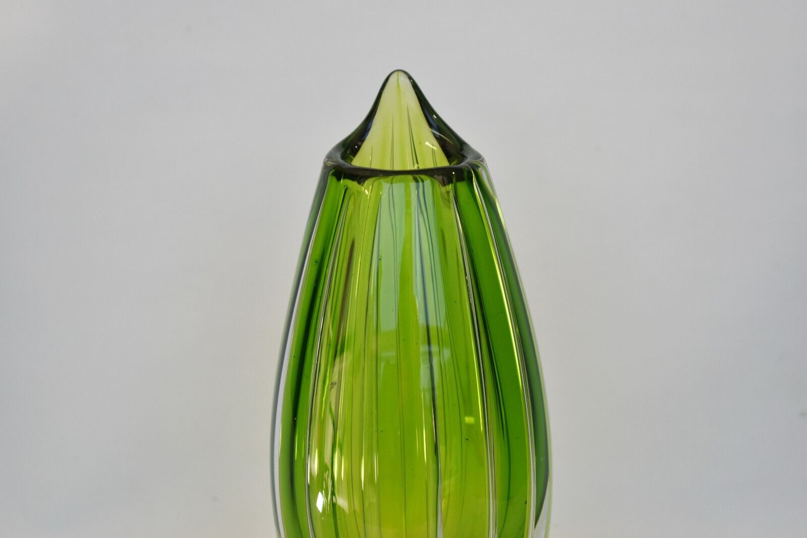 Vintage Armando Jacobino Kumela Oy Finland Art Glass Vase