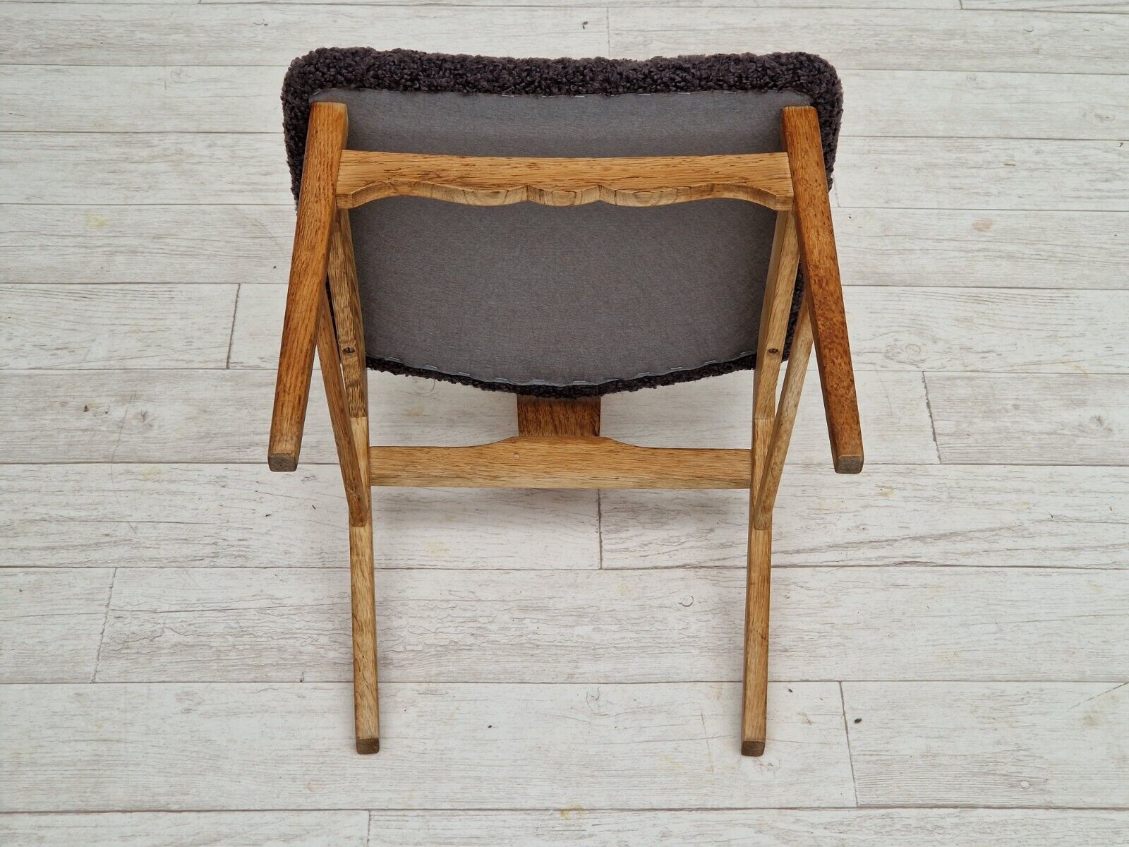 1960s Danish design by Henning Kjærnulf set of 4 dinning chairs oak wood